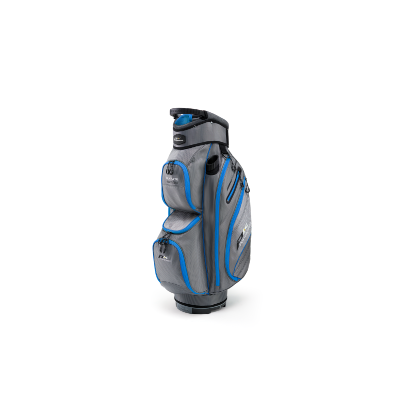2022 PowaKaddy DLX-Lite Edition Bag Gun Metal/Modrá