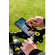 PowaKaddy Compact CT12 EBS GPS Gun Metal + batéria XL Lithium EU